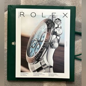 Rolex magazine 11th edition never opened mint condition!